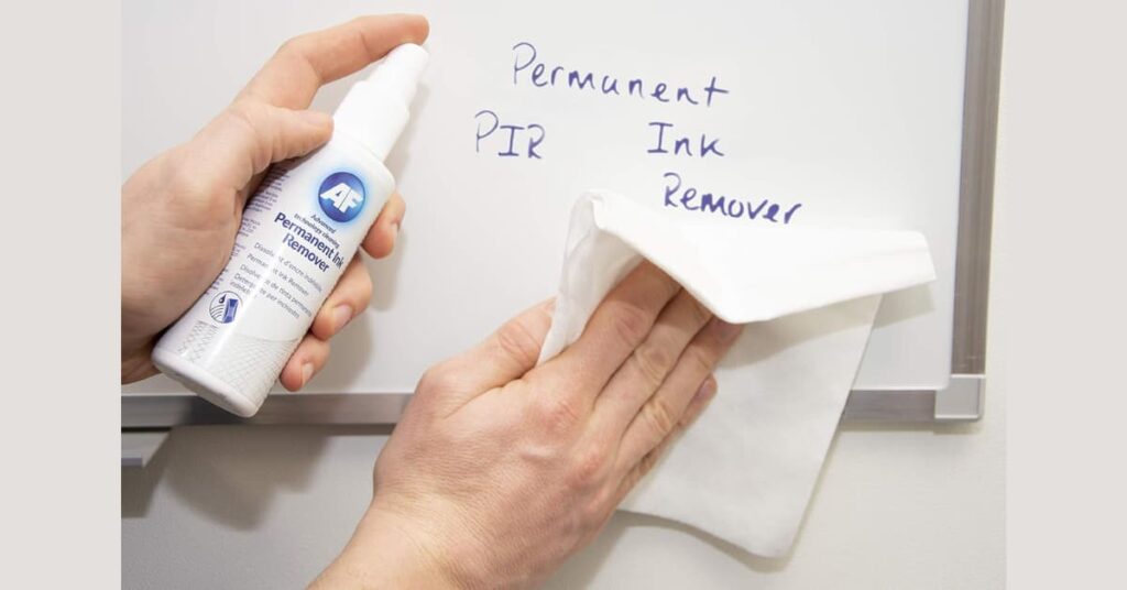 best spray sharpie remover