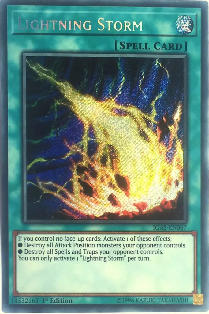 Lightning Storm YU-GI-OH!