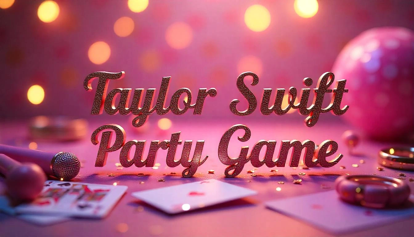 Taylor Swift Themed Party Games